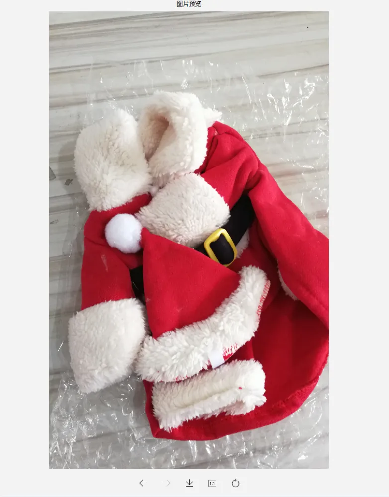 Christmas Pet Creative Clothes, Dog Cat Puppy Santa Claus Suit Cosplay Costumes