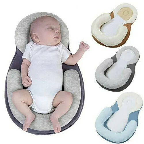 Baby Head Shaping Pillow Memory Foam Prevent Flat Head Support Cushion