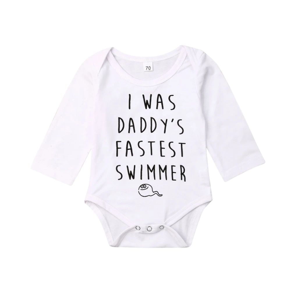 Baby Boys Girls Autumn Clothes, Newborn Kids Cotton Long Sleeve Romper