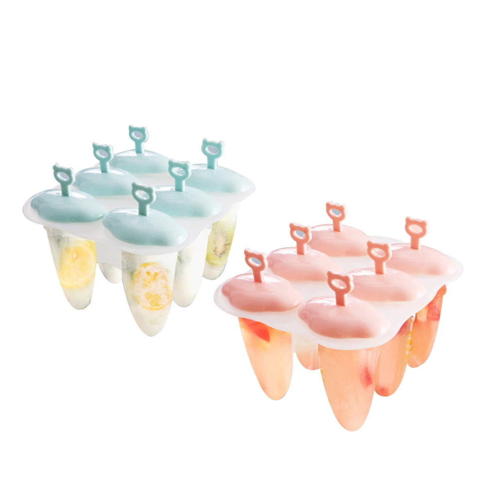 1 * Ice Cream Mold
    6-Cavity Design