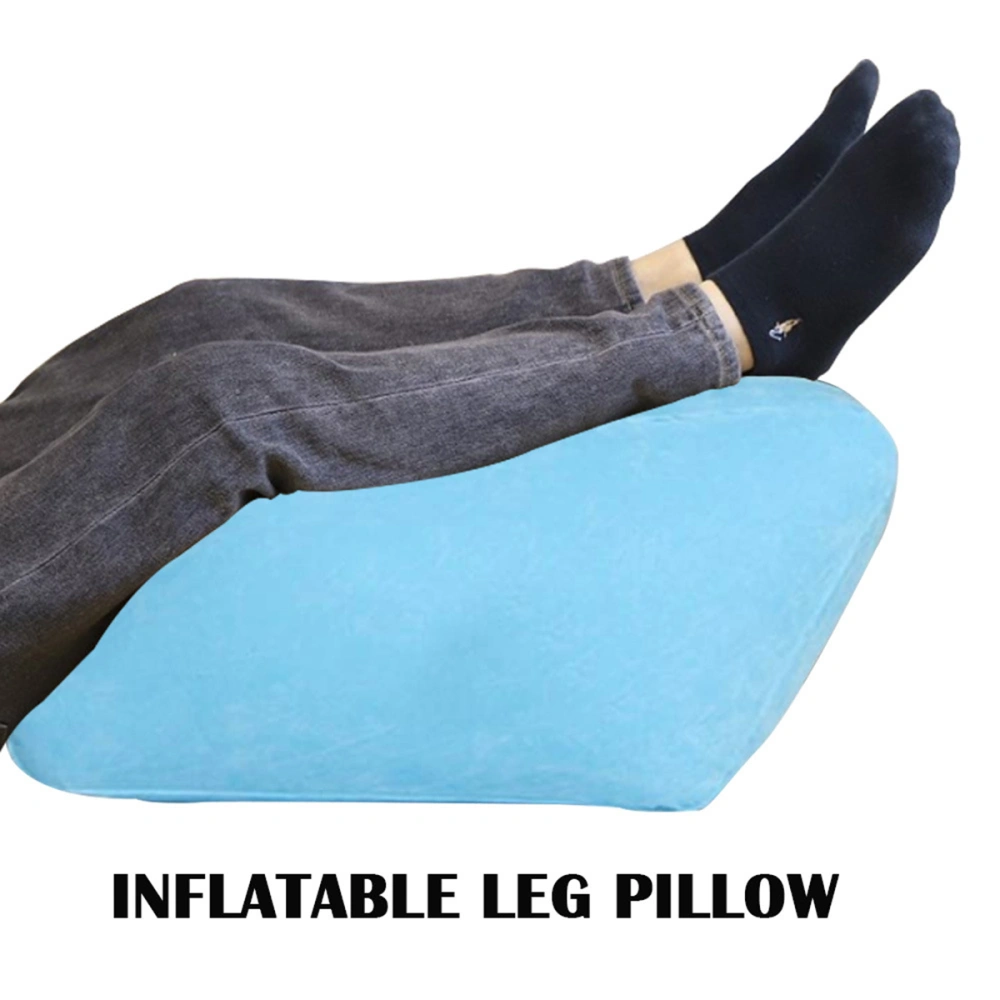 Inflatable Leg Elevation Pillow for Sleeping, Reading, Watching TV