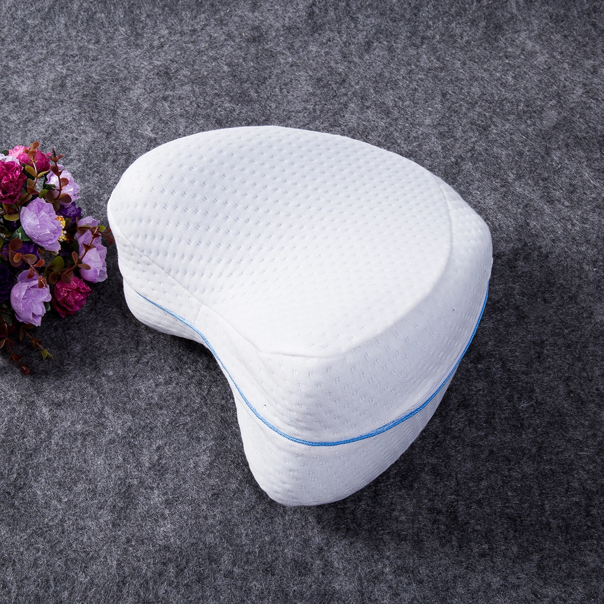Wedge Memory Foam Pillow Contour Legacy Leg and Knee Support Cushion