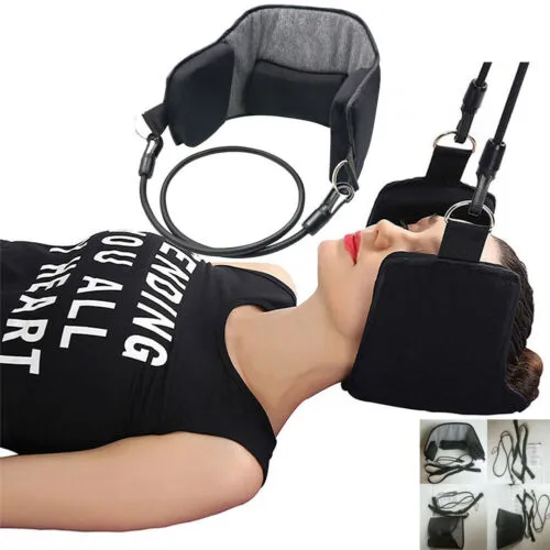 Neck Head Hammock Portable Cervical Traction Device Support Stretcher