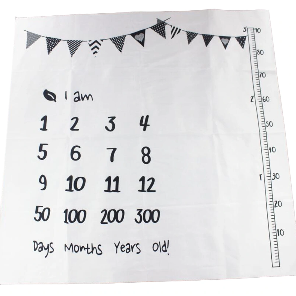 Baby Photography Background Cloth MonthMilestone Blanket Decorations