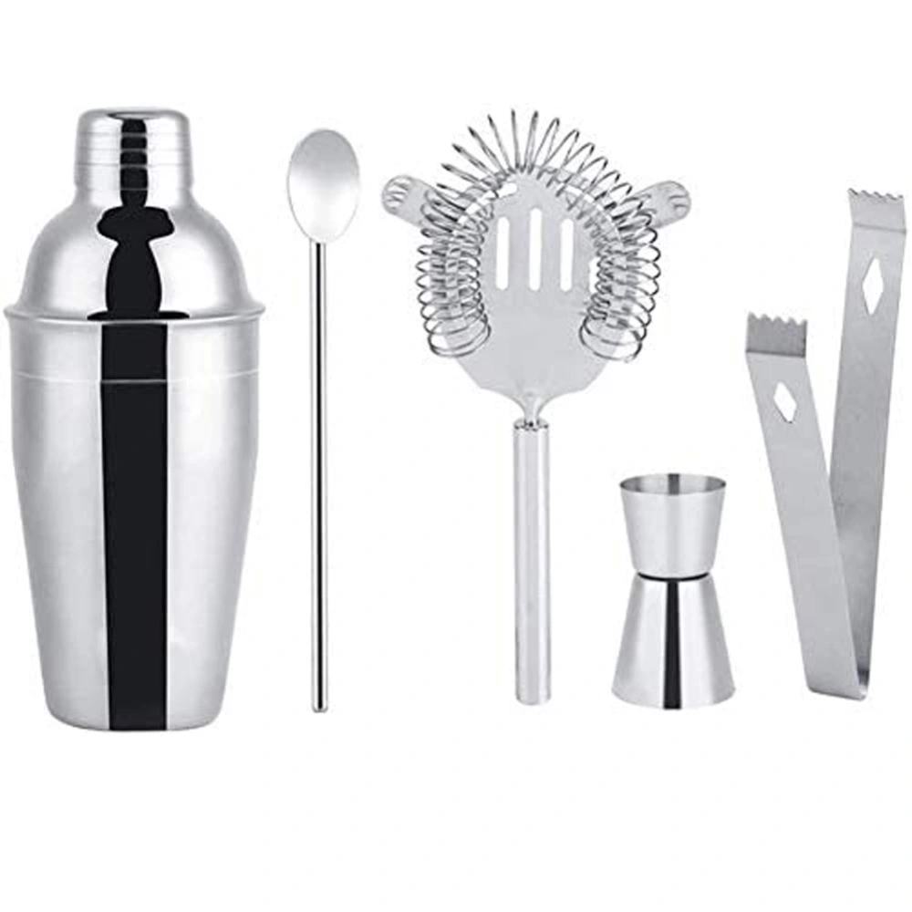 5 Pcs Bartender Bar Tools Set, Creative Bar Tools, Wine Shaker Mixer