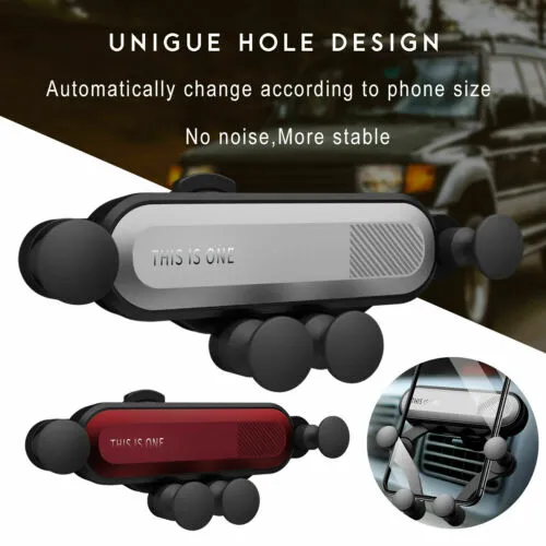 Universal Auto-Grip Car Phone Holder 360° Rotation Auto Air Vent Stand