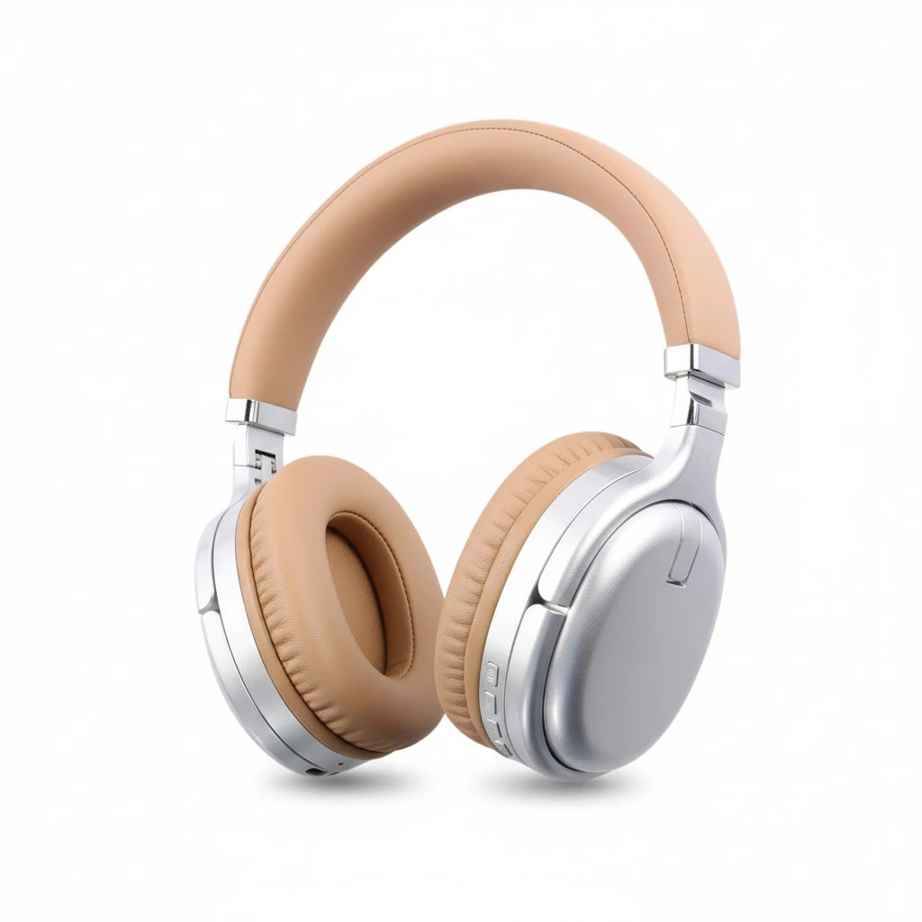 Bluetooth 5.0 Headphones Noise Cancelling Stereo Sound Overhead Headset