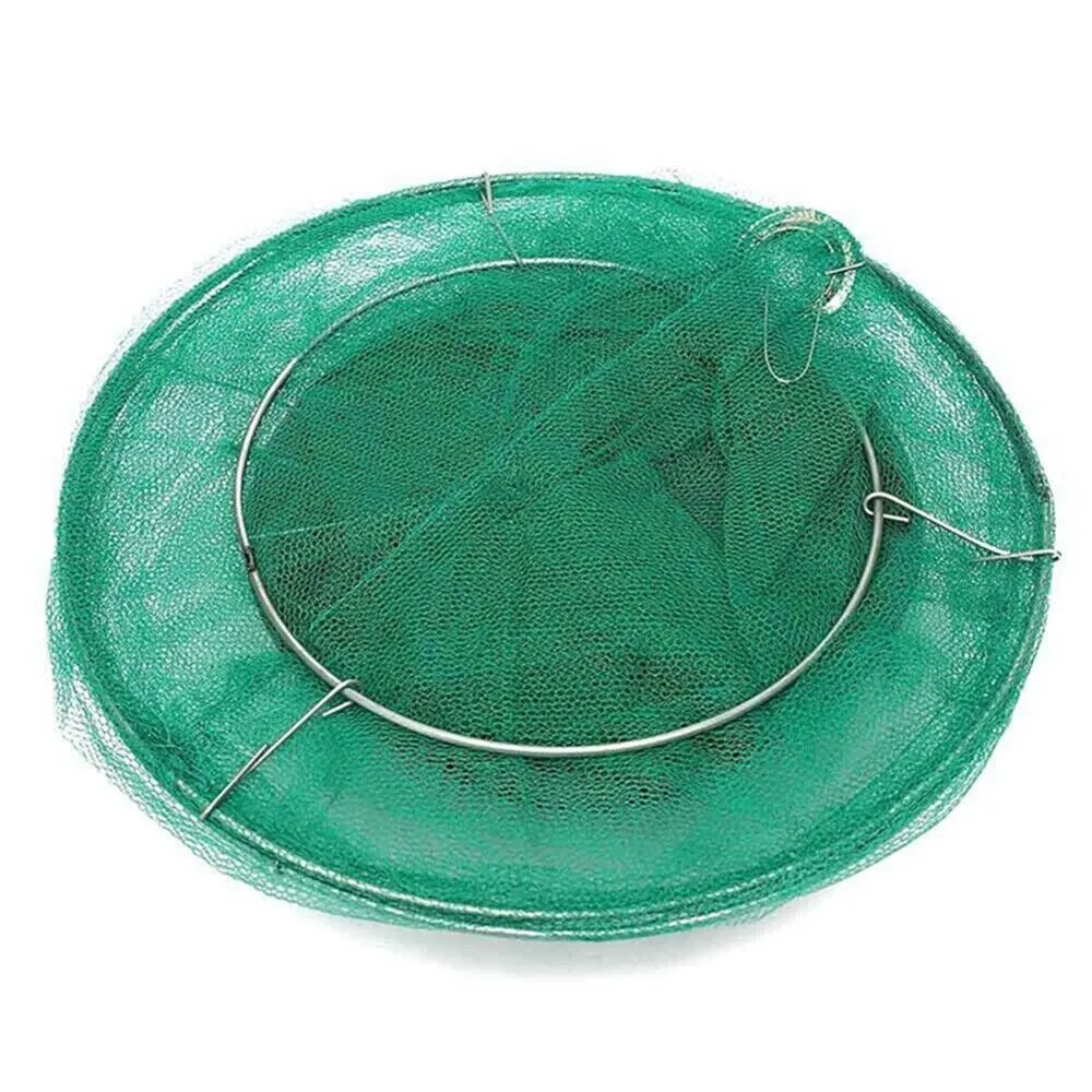 The Ranch Fly Trap Green Transparent Round Reusable Pest Control Catch Net