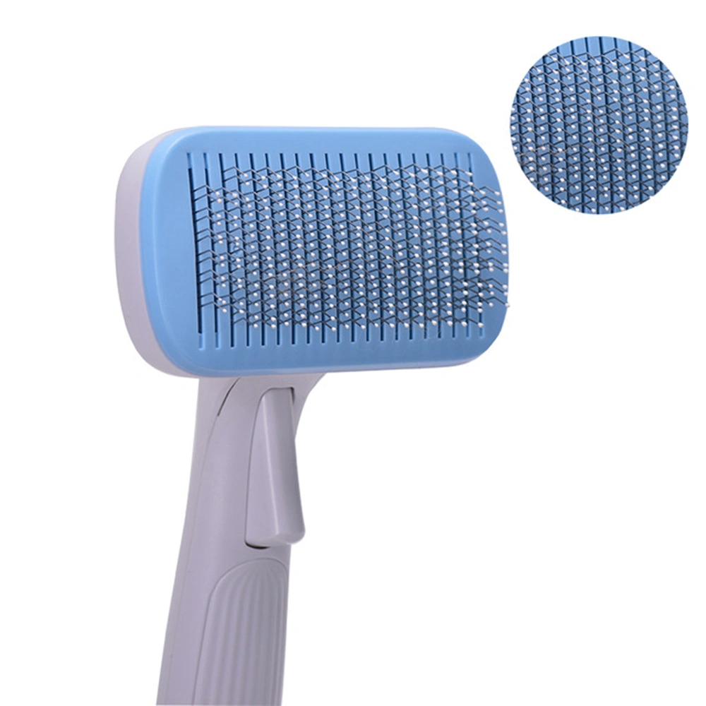 Dog Pet ABS Hair Remover, Automatic Animal Grooming Comb Tool