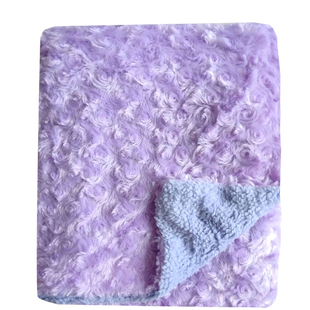 Fluffy Blanket for Baby Girl Boy, Soft Warm Cozy Coral Fleece Blankets
