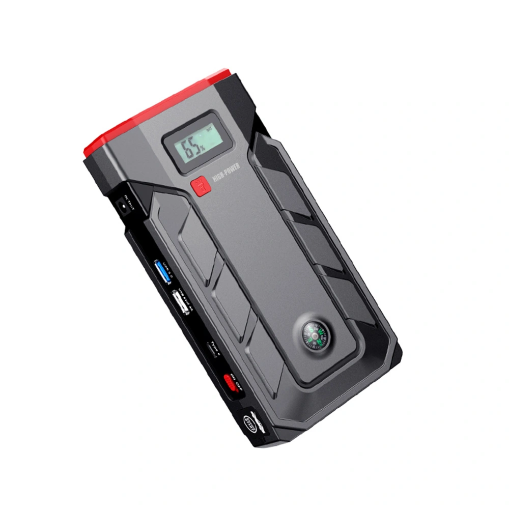 Portable Car Jump Starter Power Bank with LED Light for Cellphone Notebooks