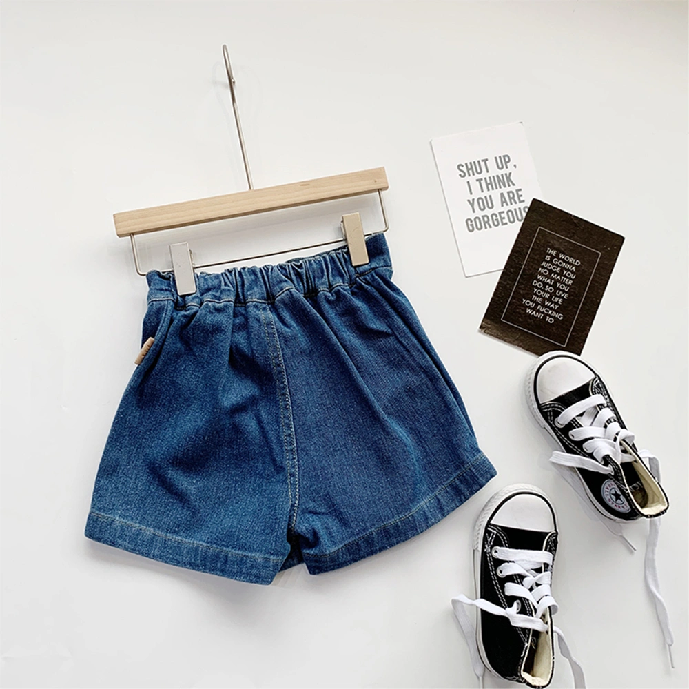 Summer Toddler Kids Girls Shorts, Solid High Waist Skirt-Like Shorts