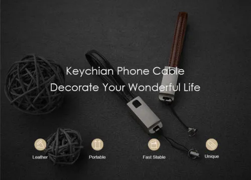 Charger Cable Key Chain for iPhone 6s/iPhone 6 Plus/iPhone 7/7Plus/iPad