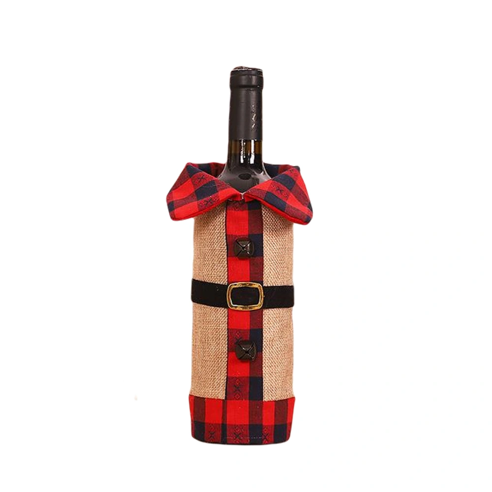 Christmas Style Wine Bottle Cover Wine Champagne Bottle Decor