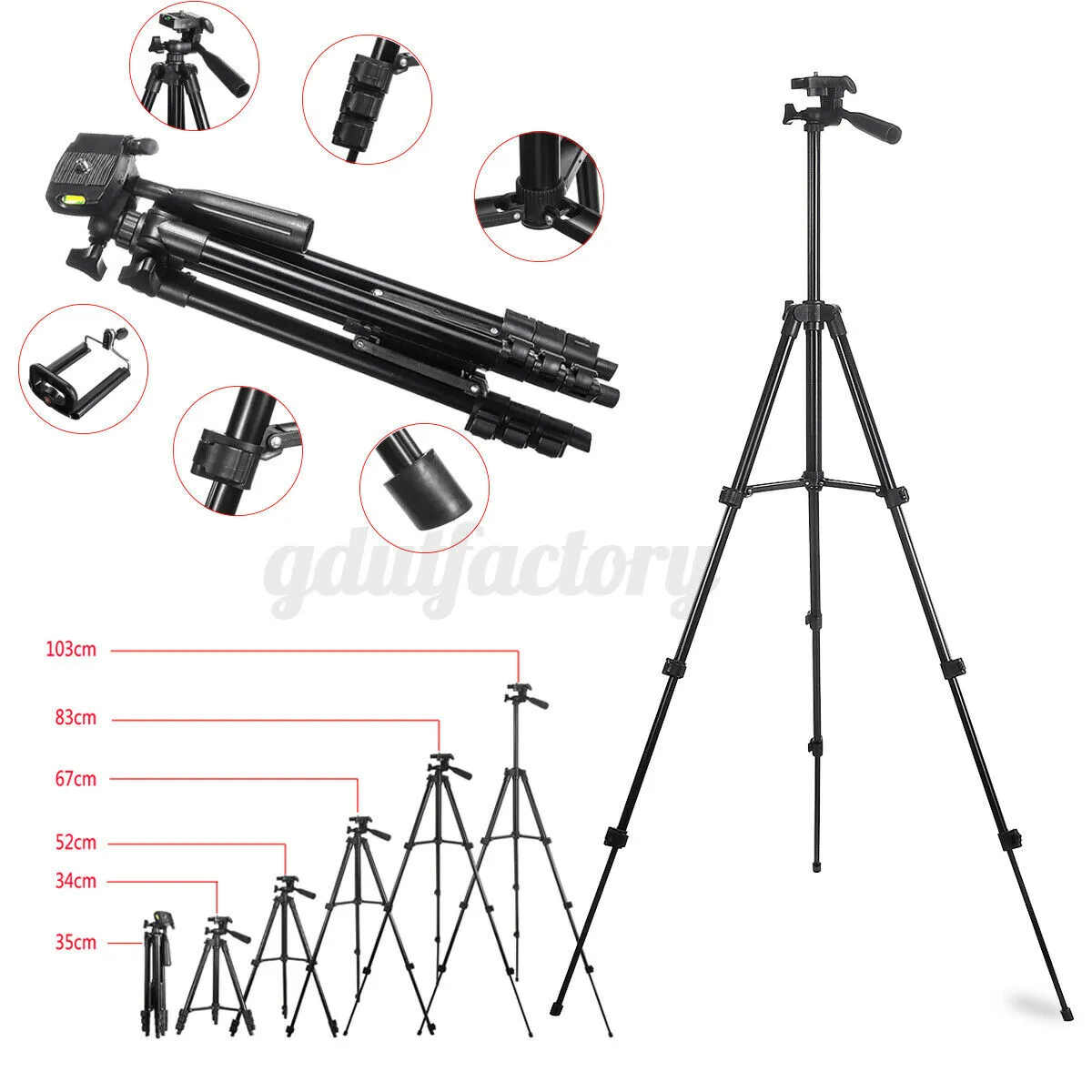 Compatible with all Kinds of Digital Cameras, Camcorder or smart phones