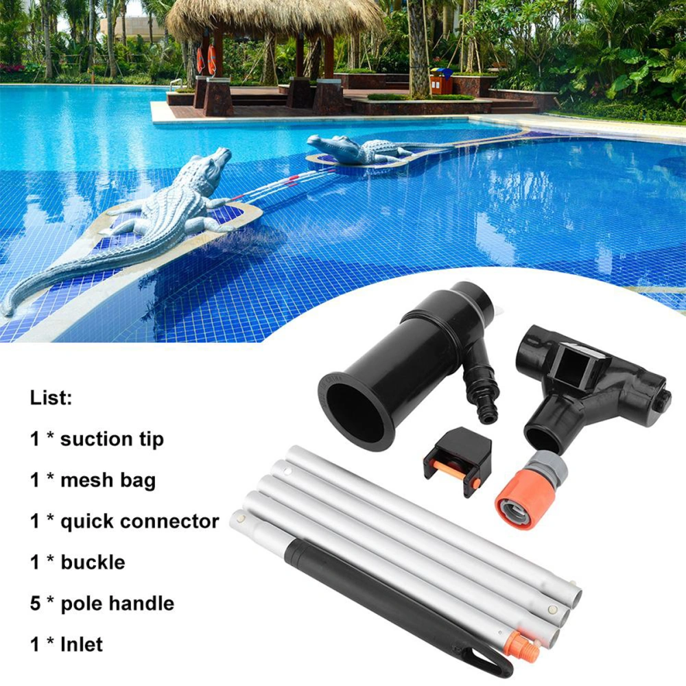 Handheld Pool Vacuums Cleaner Lightweight Split Pool Cleaning Tool