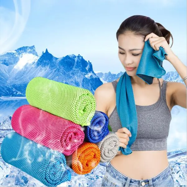 Summer Cooling Sports Towel Wicks Moisture and Dries Quickly Towel