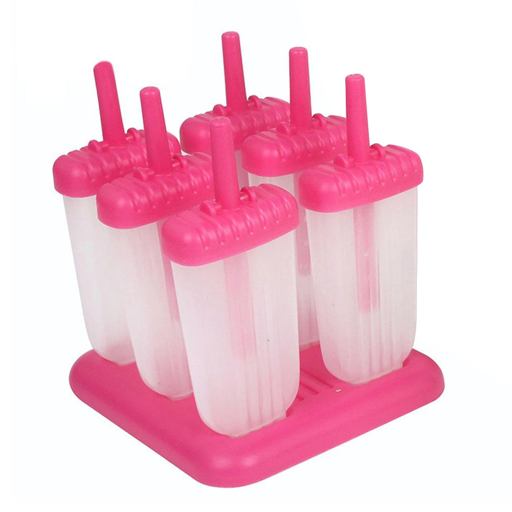 BPA Free Reusable Ice Pop Molds, Ice Cream Maker DIY Pop Molds