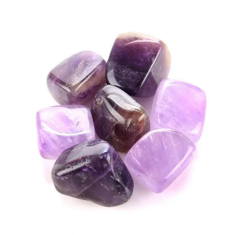 7Pcs/set Seven Chakra Stone Set Irregular Reiki Healing Gemstones Decor Ornament