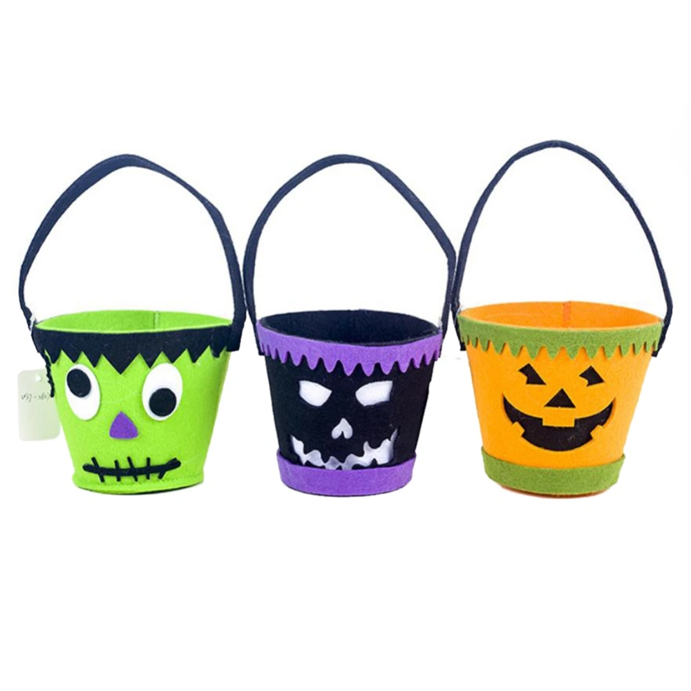 Halloween Bag, Cartoon Print Candy Snack Sack Children Gift Bag