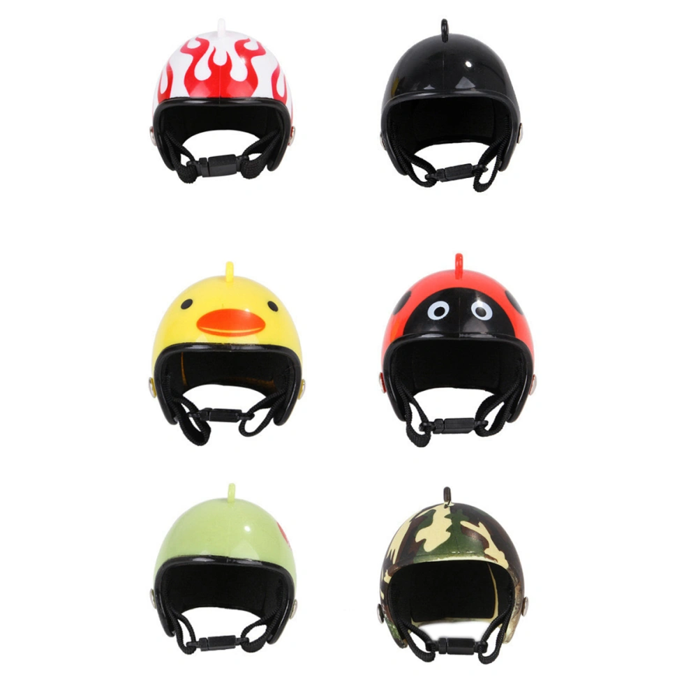 Creative Pet Helmets Cute Chicken Parrot Helmets for Mini Pet