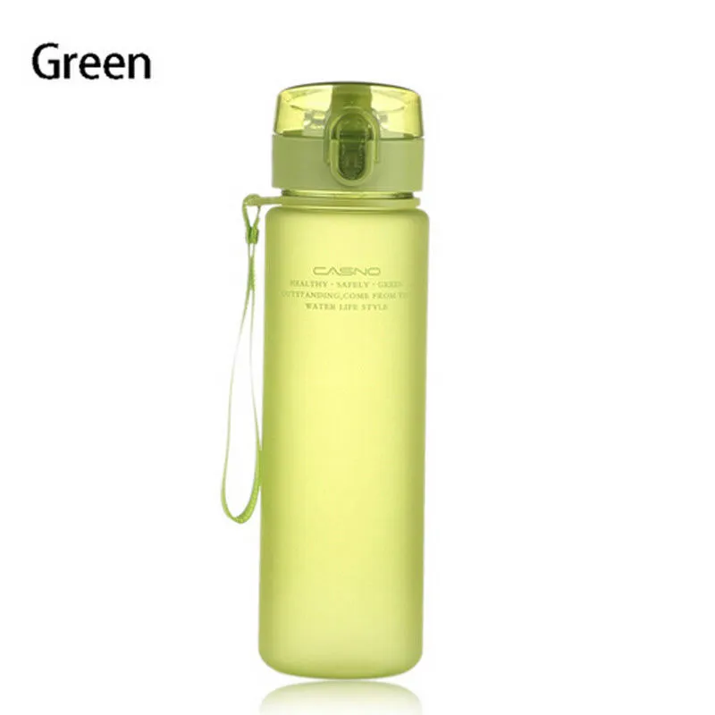 Fashion Leisure Water Glass Monochrome Portable Outdoor Fitness Cup 400ML /560ML