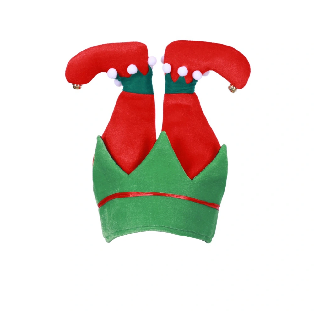 Christmas Hat Santa Elf Upside Down Children Adult Funny Party Cap