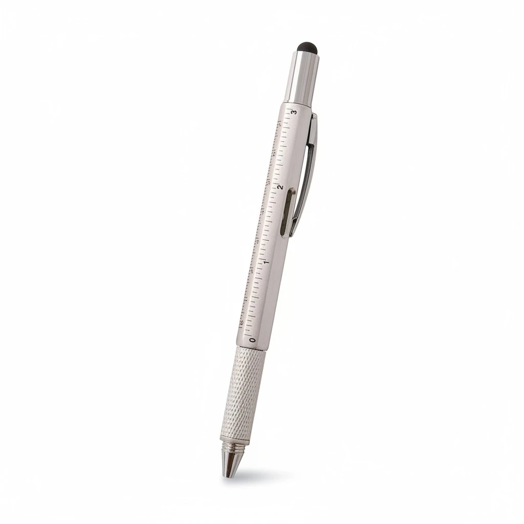 Multifunction Pen Tool, Magic Ballpoint Ruler Pen, Screwdriver Level Instrument