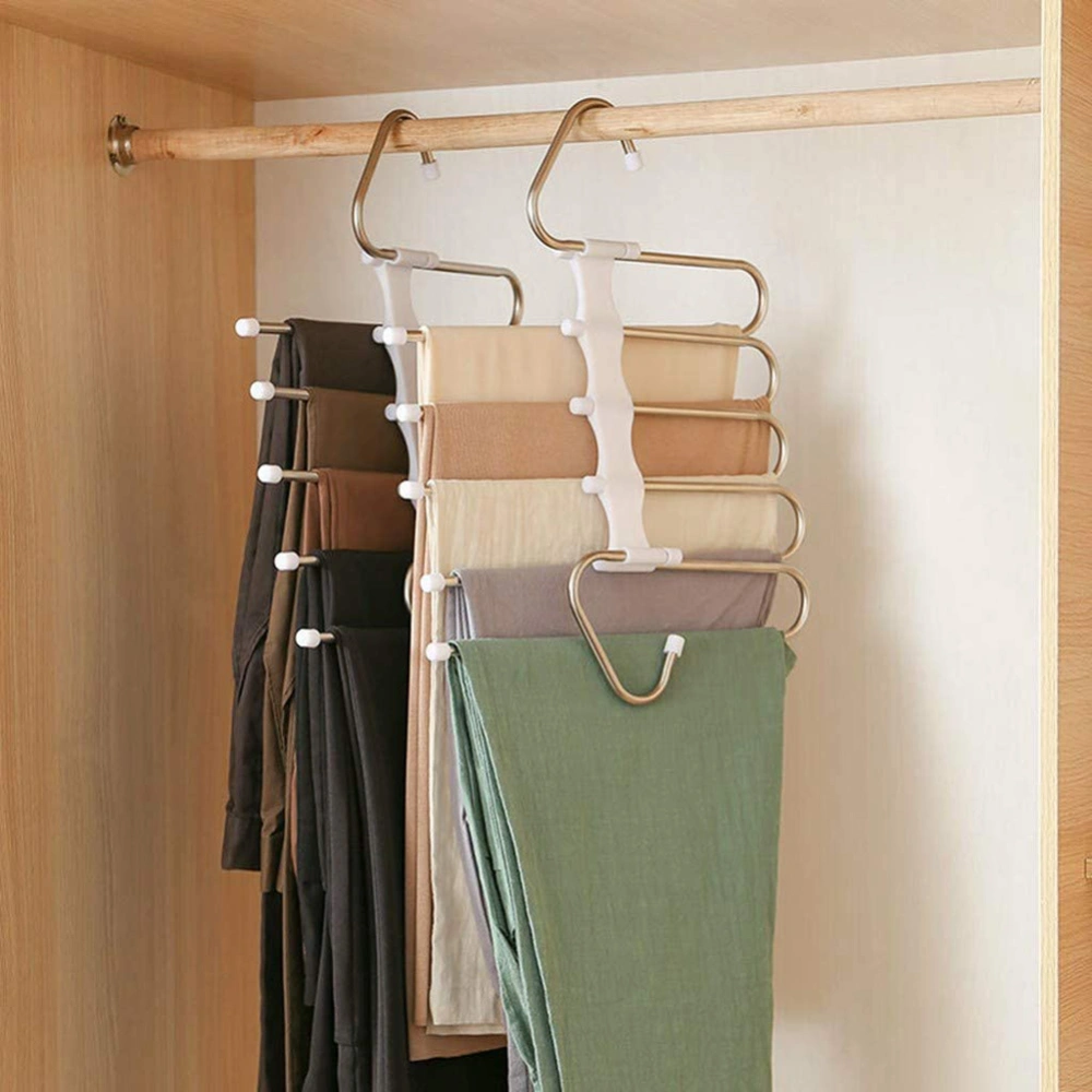 Multi-layer Pants Scarf Storage Rack, Multi-functional Clothing Hanger