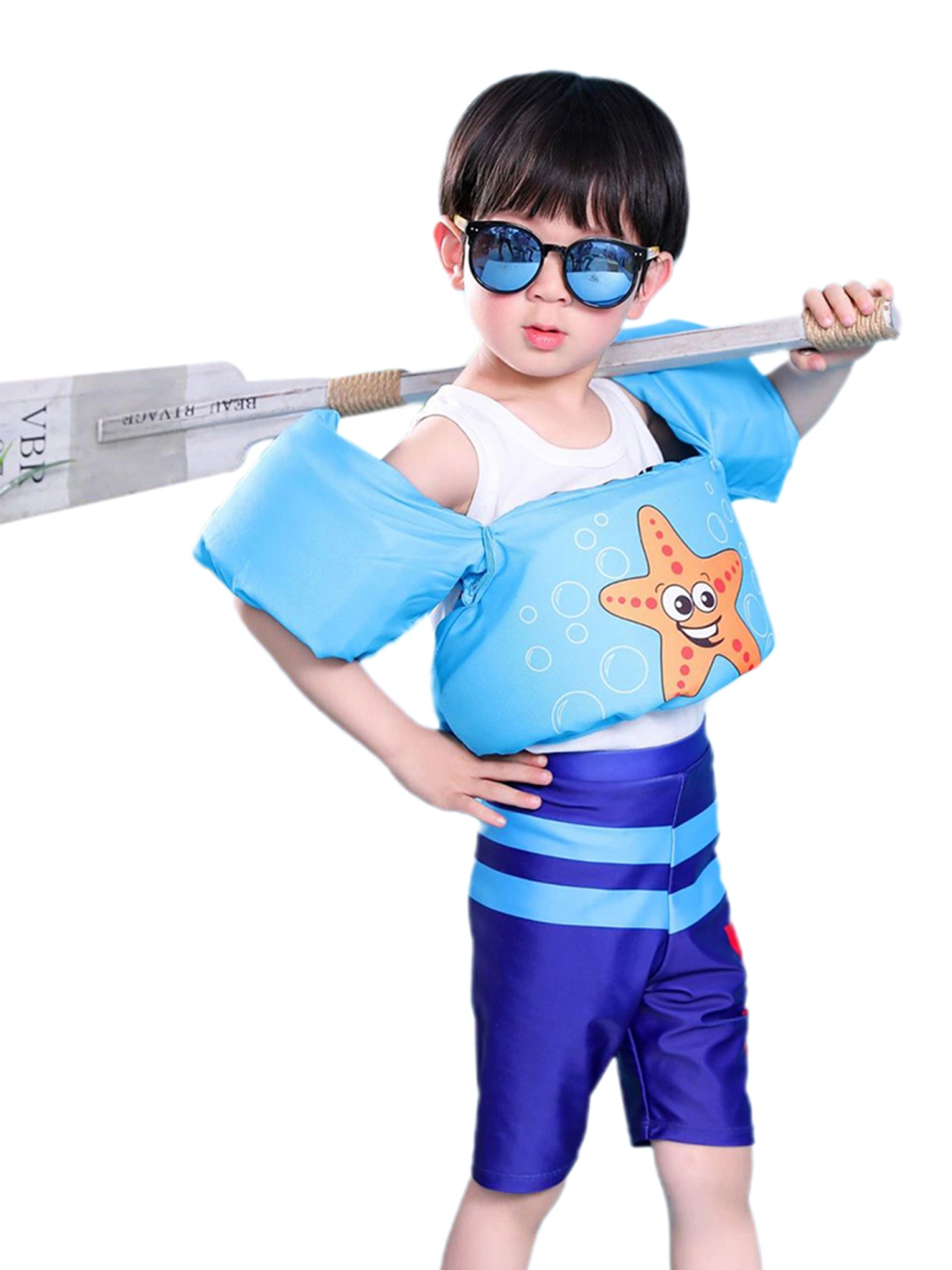 Kids Life Jacket, Swim Vest with Water Wings, Floatation Device