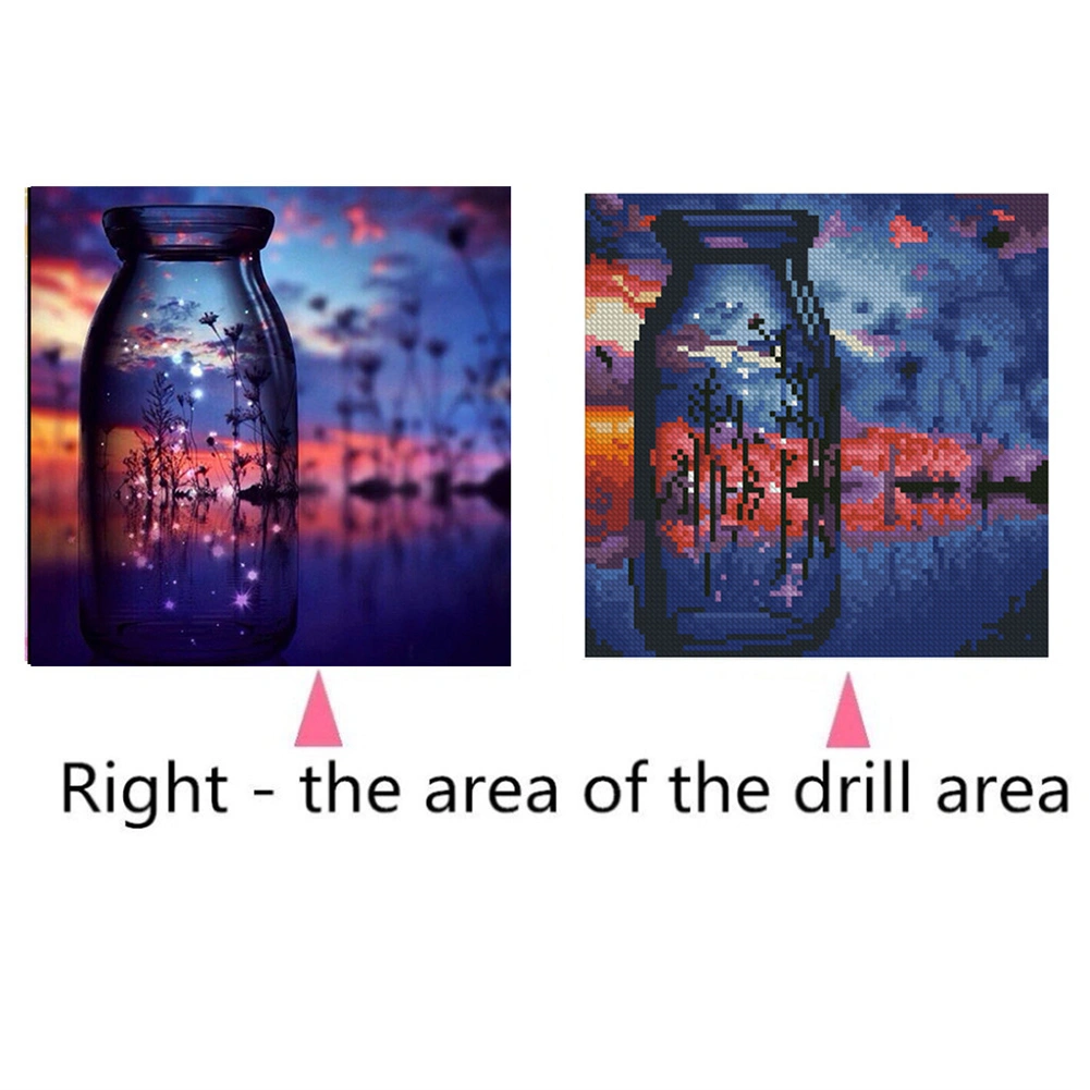 DIY Diamond Painting, Full Drill Arts Craft Home Wall Decor Drawing