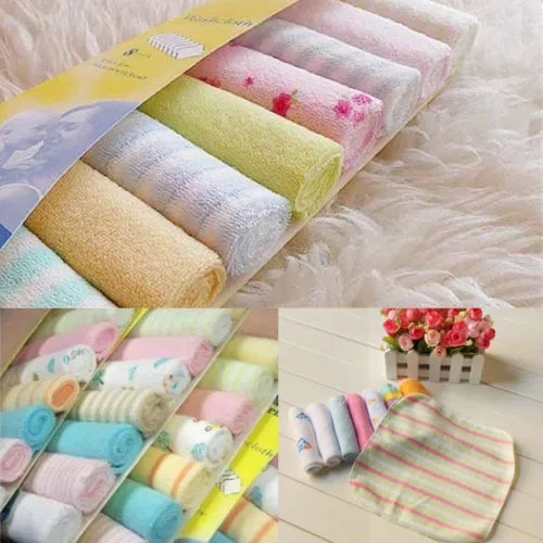 Printing Domestic A set of Towels, Daily Household Baby Care Washcloth