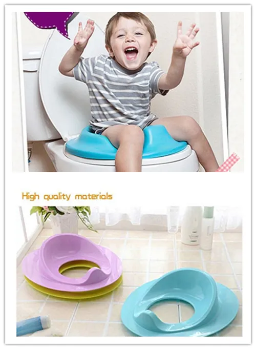 Potty Training Seat Solid Color Potty Seat Covers Non Slip Trainer