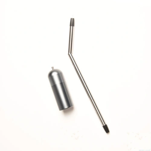 Stainless Steel Straw Foldable Carrying Collapsible Reusable Portable Straw