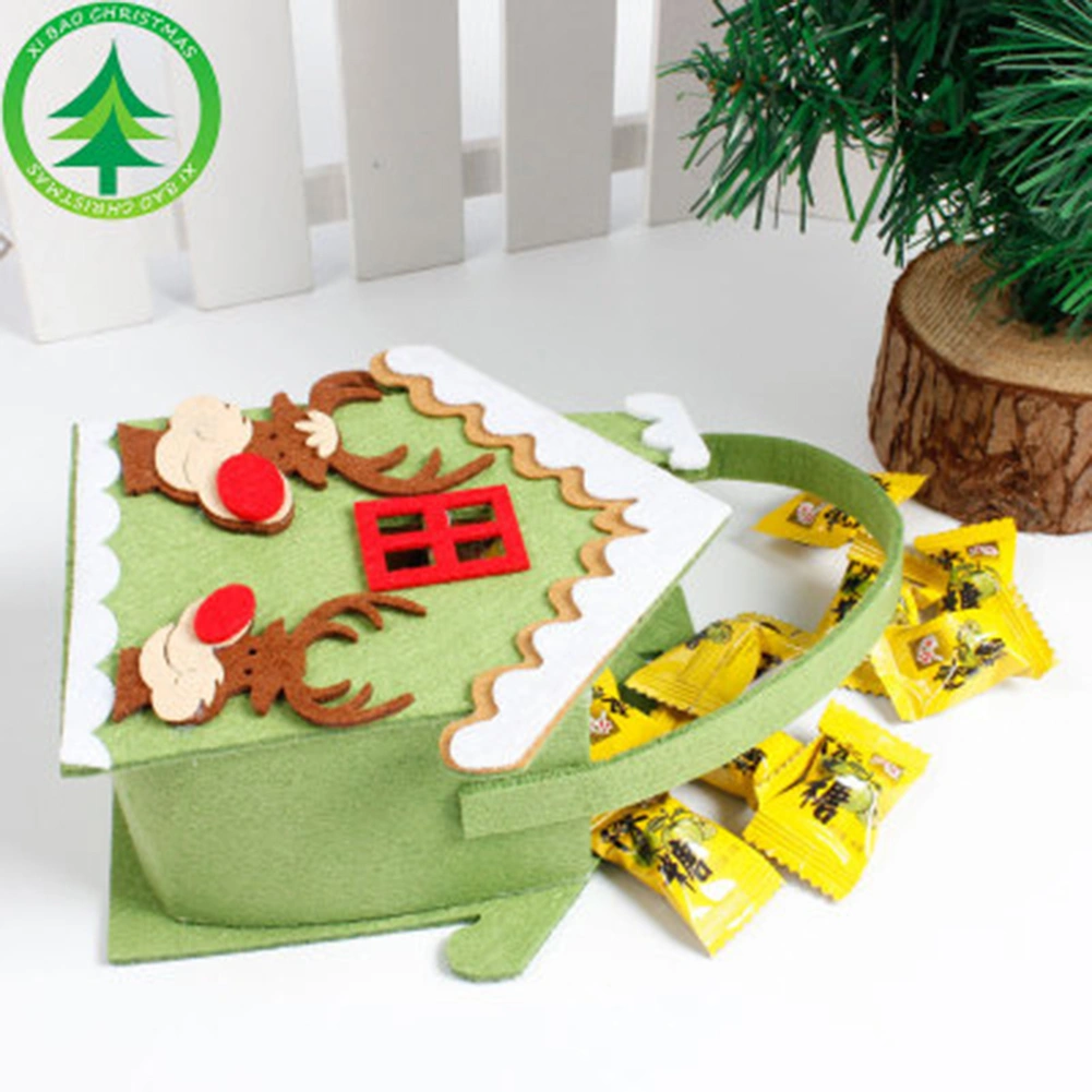Christmas Snacks Shoulder Bag, Theme Pattern Candy Pouch Pack