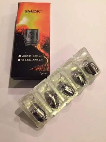 Coil Head Replacement V8 Q2-0.4ohm for TFV8 Baby Tank Big Baby