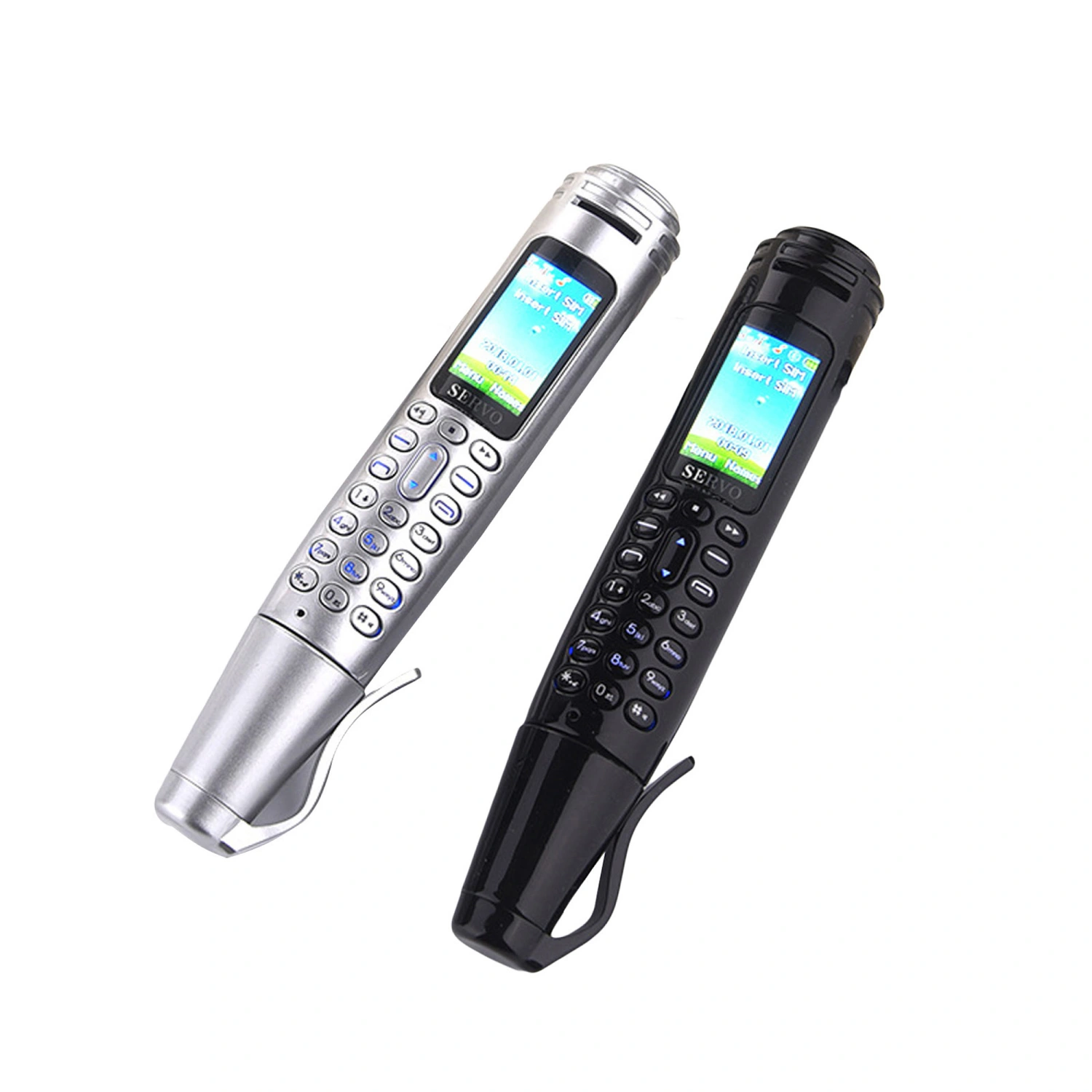 K07 Pen Mobile Phone, Tiny Screen GSM Dual SIM Camera Bluetooth Phone