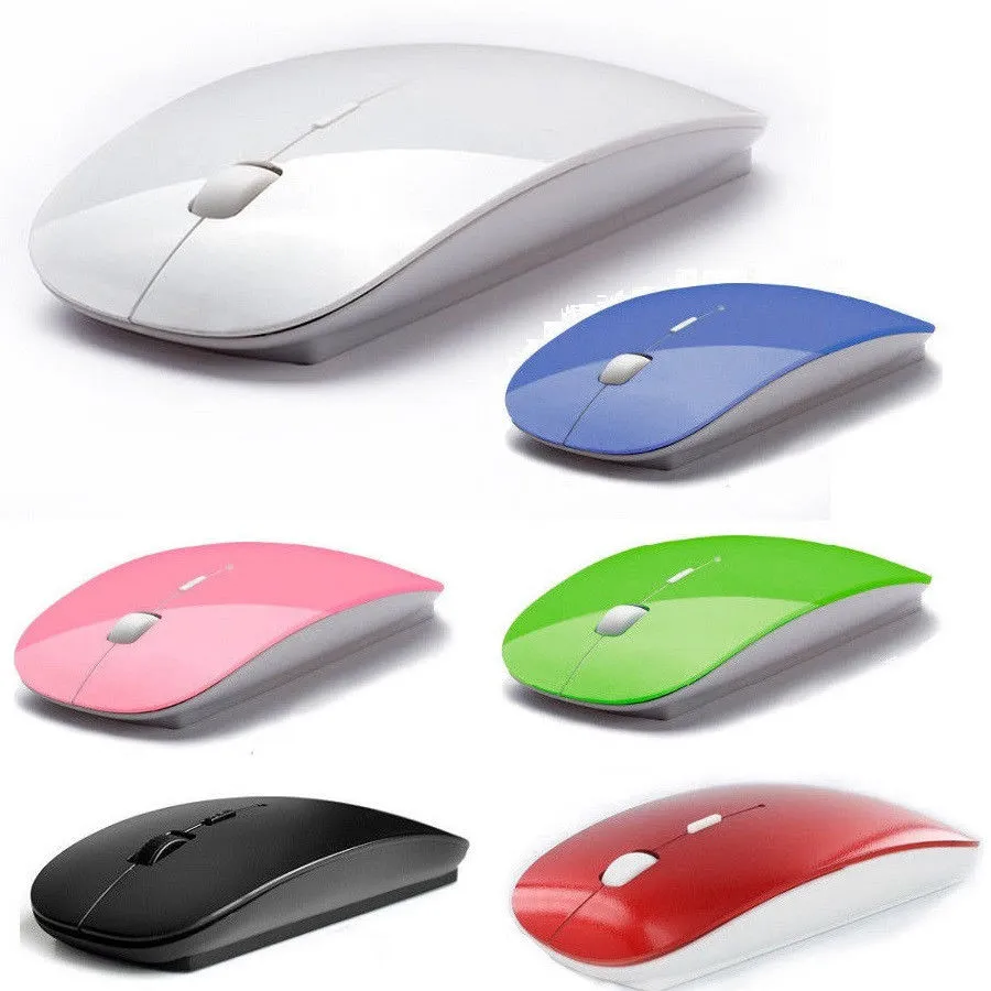 Portable Mouse Lightweight Matte Smooth USB Receiver Wireless Magic Mouse