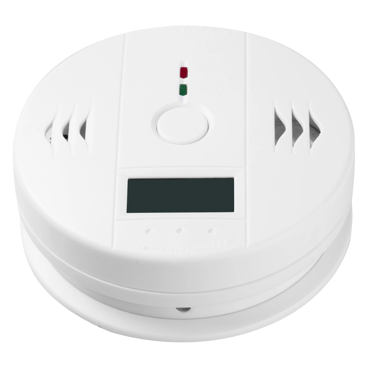 Carbon Monoxide Detector Alarm, Auto-Check LED Light CO Alarm Detector