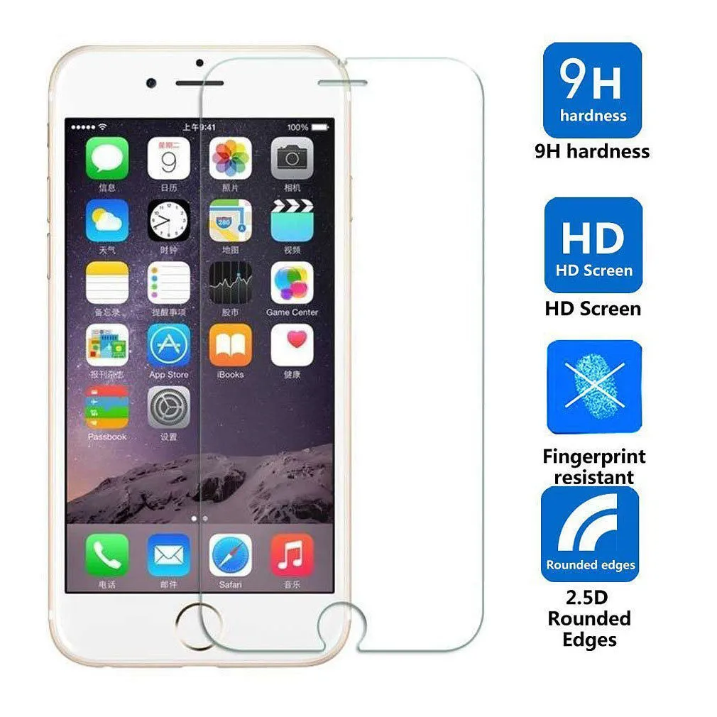 IPhone 7/7 Plus Screen Protector Shockproof Tempered Glass Protective Film