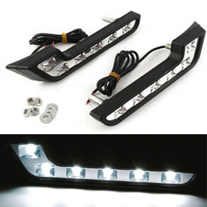 2 Pieces Bright Super LED Lights, White Driving Car Fog Lamp