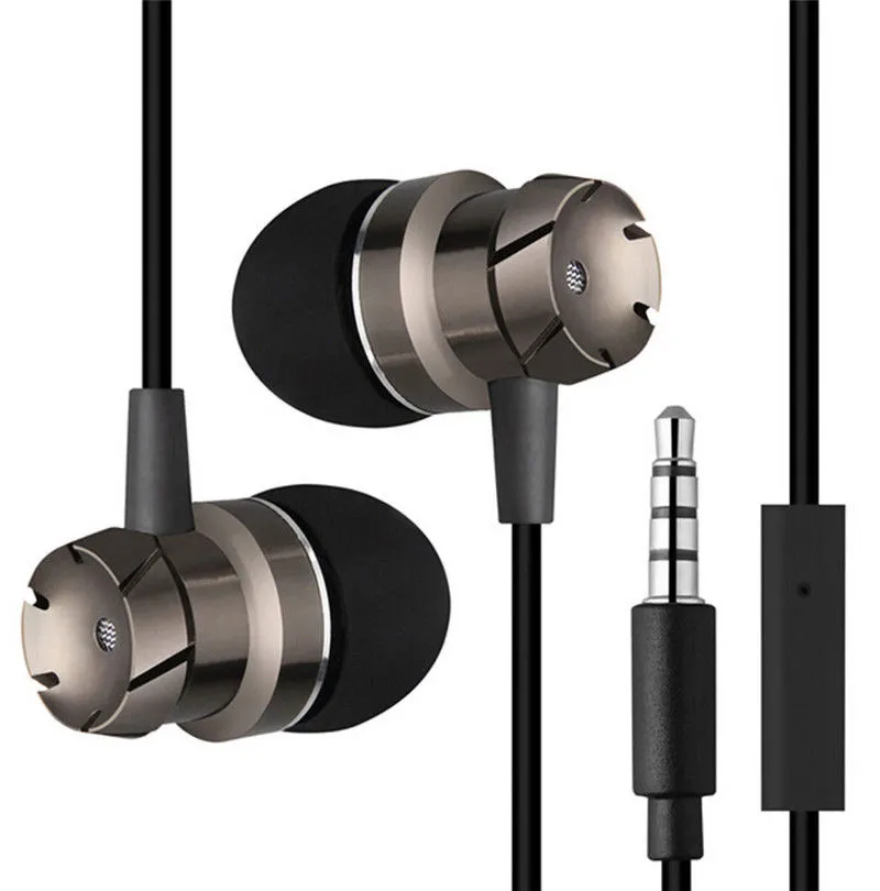 Patchwork Excellent In Ear Stereo Earphones with Reinforced Cable