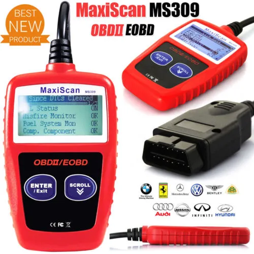 Car Diagnostic Tool OBD2 Scanner MS309 OBD2 Scanner Diagnostic