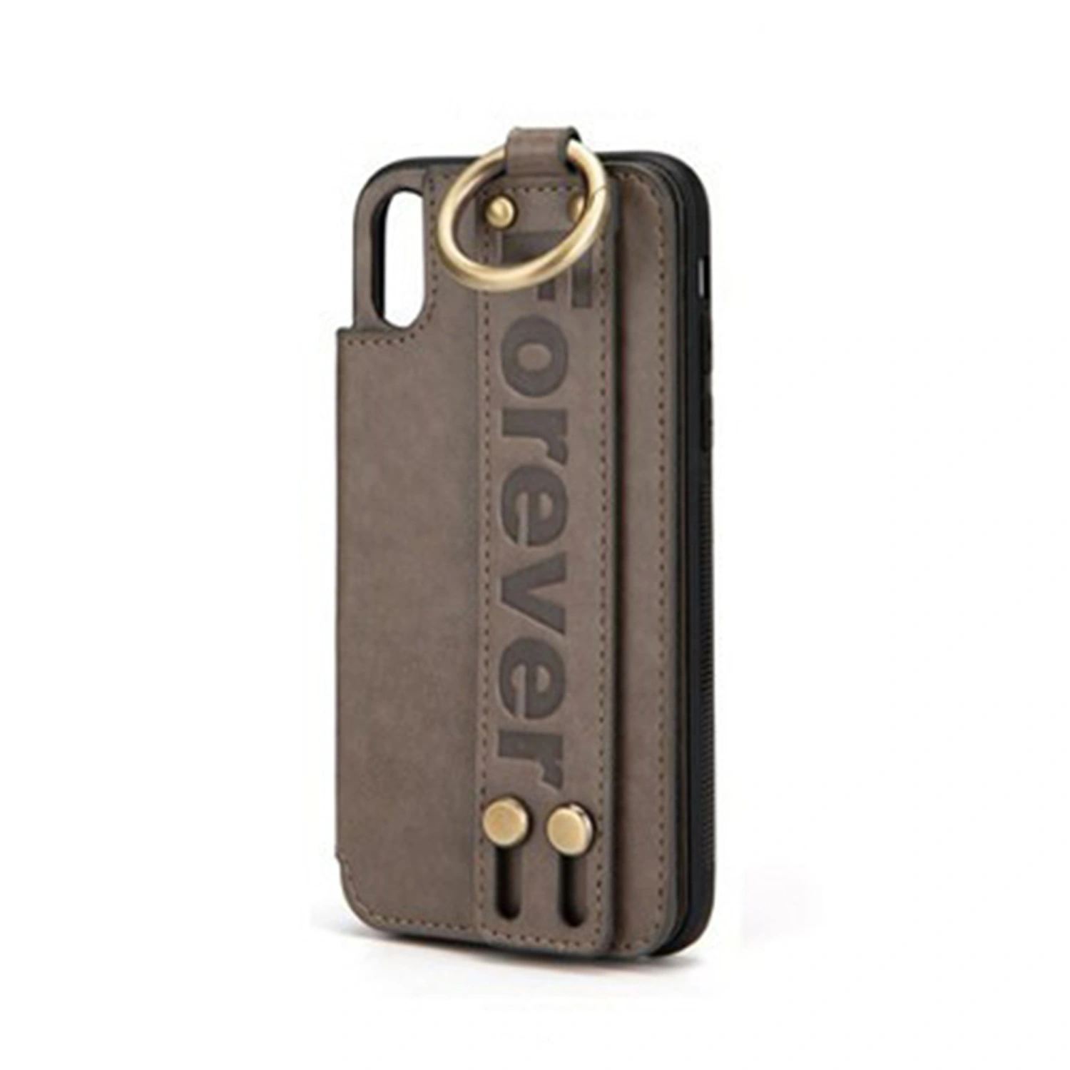 Phone Wallet Case, Magnetic Clasp Phone Cover with Hidden Slot