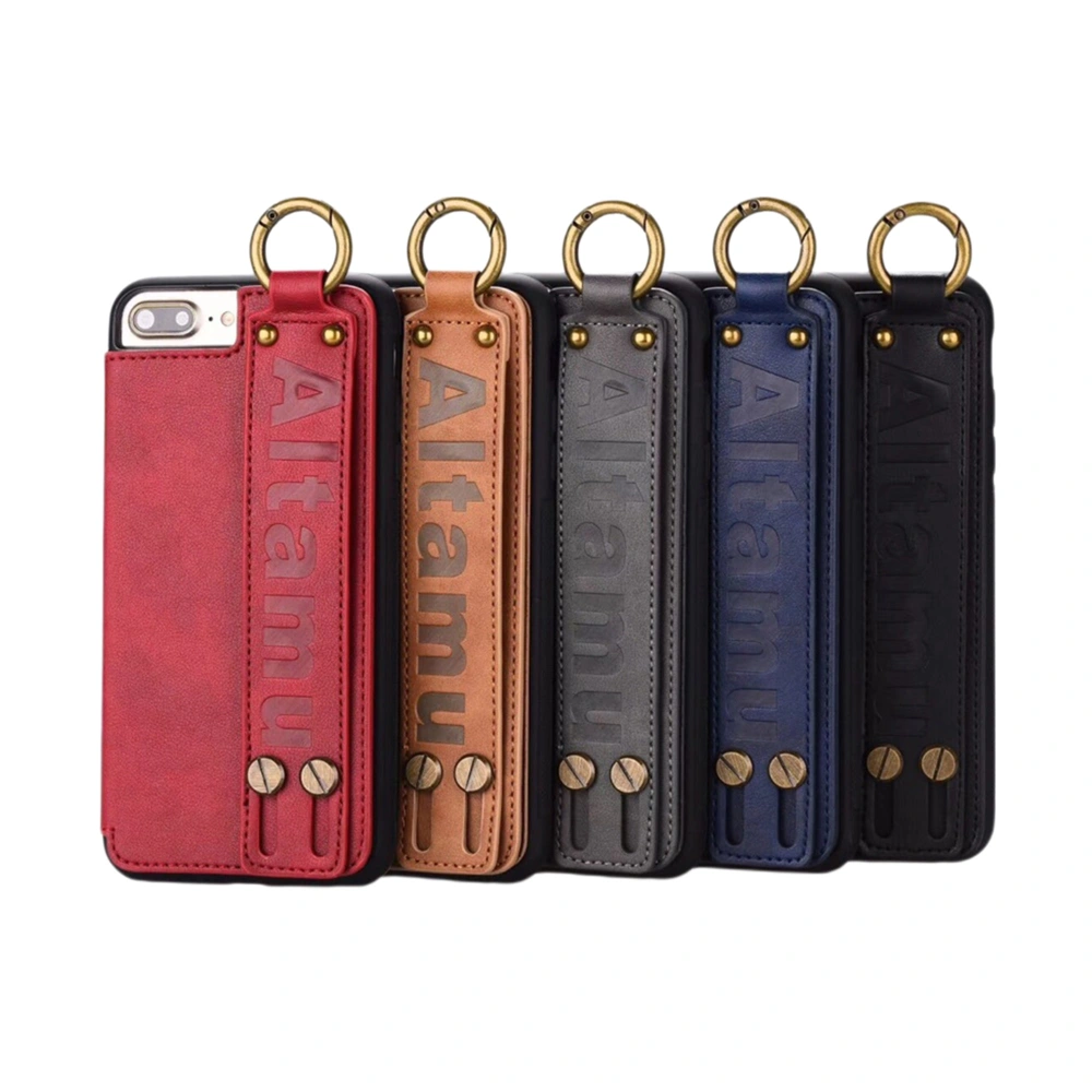 Phone Wallet Case, Magnetic Clasp Phone Cover with Hidden Slot