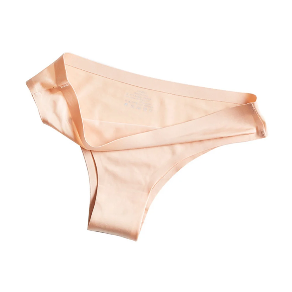 Women's Sexy Style Plain Thongs, Household Pure Color Sports Panties