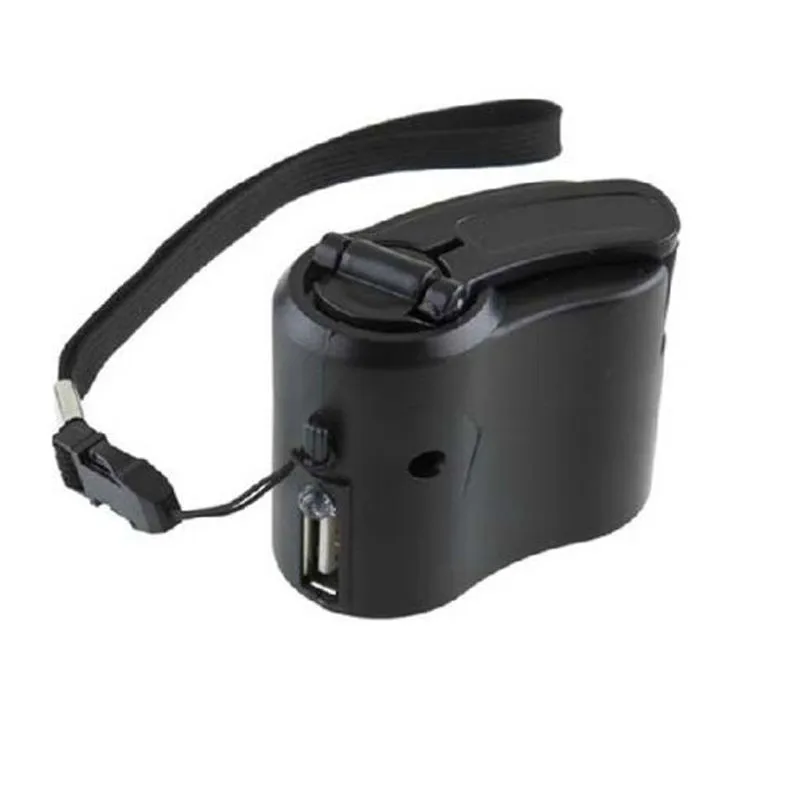 Hand Crank USB Emergency Charger, Portable Manual Outdoor Phone Charger