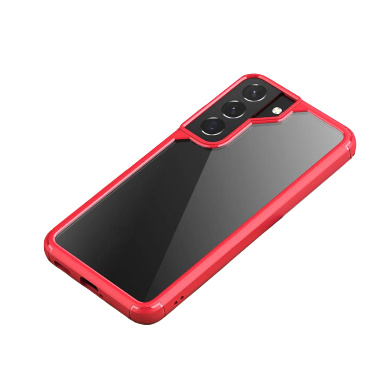 Transparent Phone Protective Case, Anti-fall Protector for Samsung