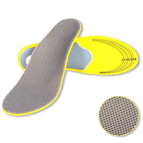 Orthopedic Insole Flat Arch Support Orthotics Shoes Insoles Sole Pad