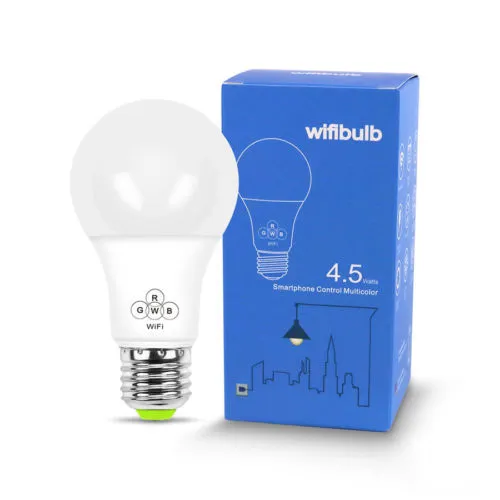 Smart WiFi LED Spotlight, Smart APP Remote Control WiFi Light Bulb